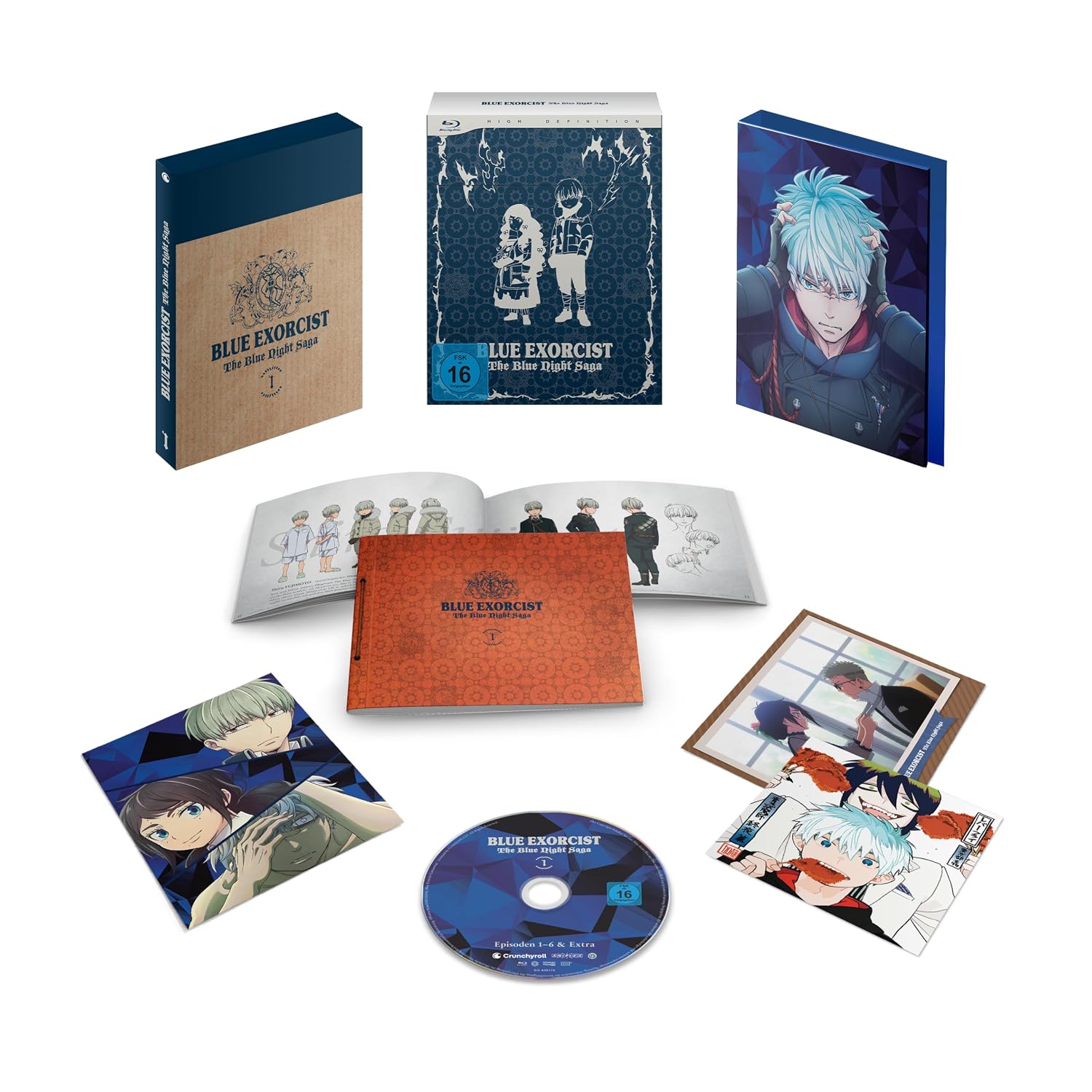 Blue Exorcist: The Blue Night Saga (Staffel 3) - Part 3 - Volume 01 & Schuber (Limited Edition) [Blu-ray]