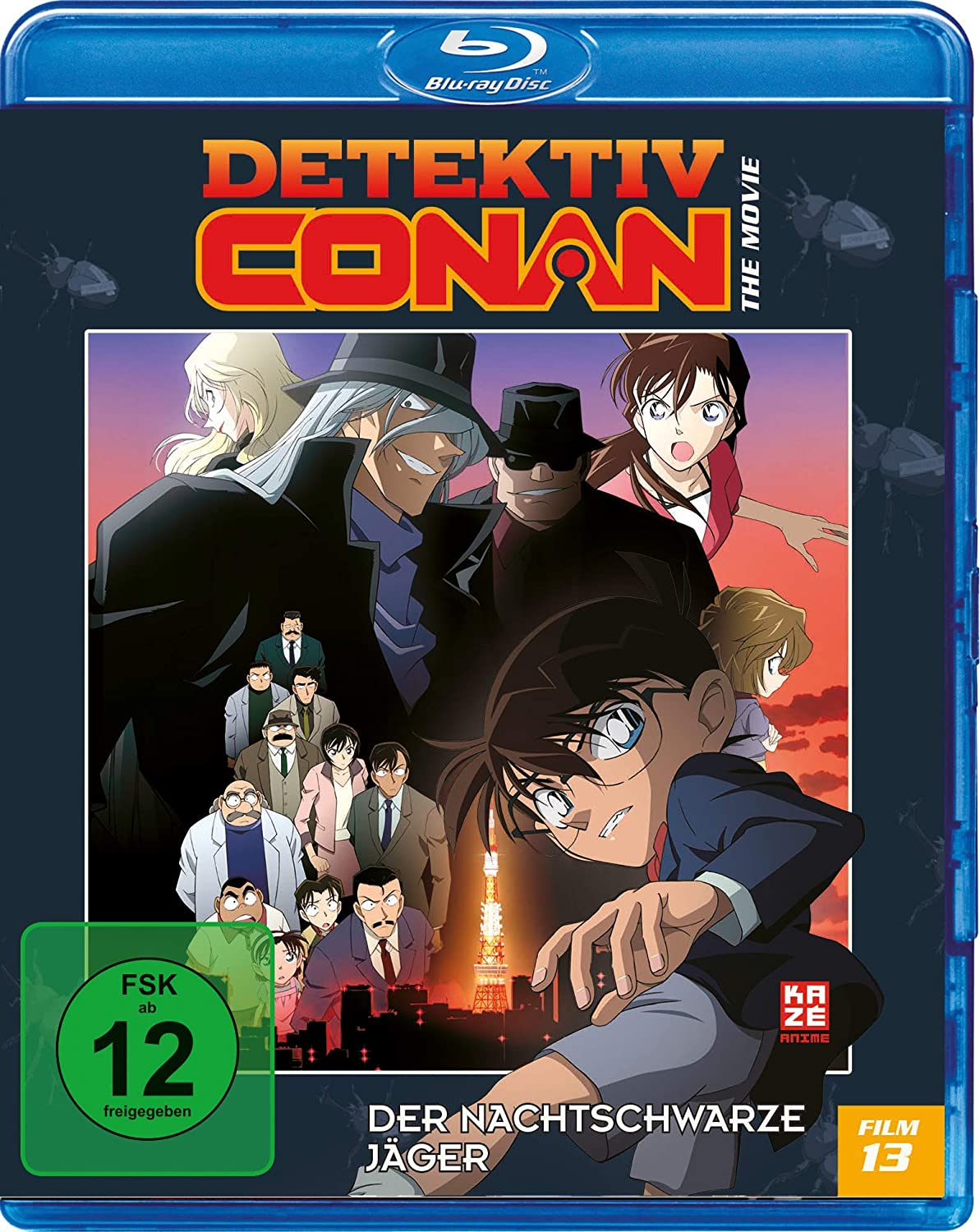 Detektiv Conan - Der 13. Film: Der nachtschwarze Jäger [Blu-ray]