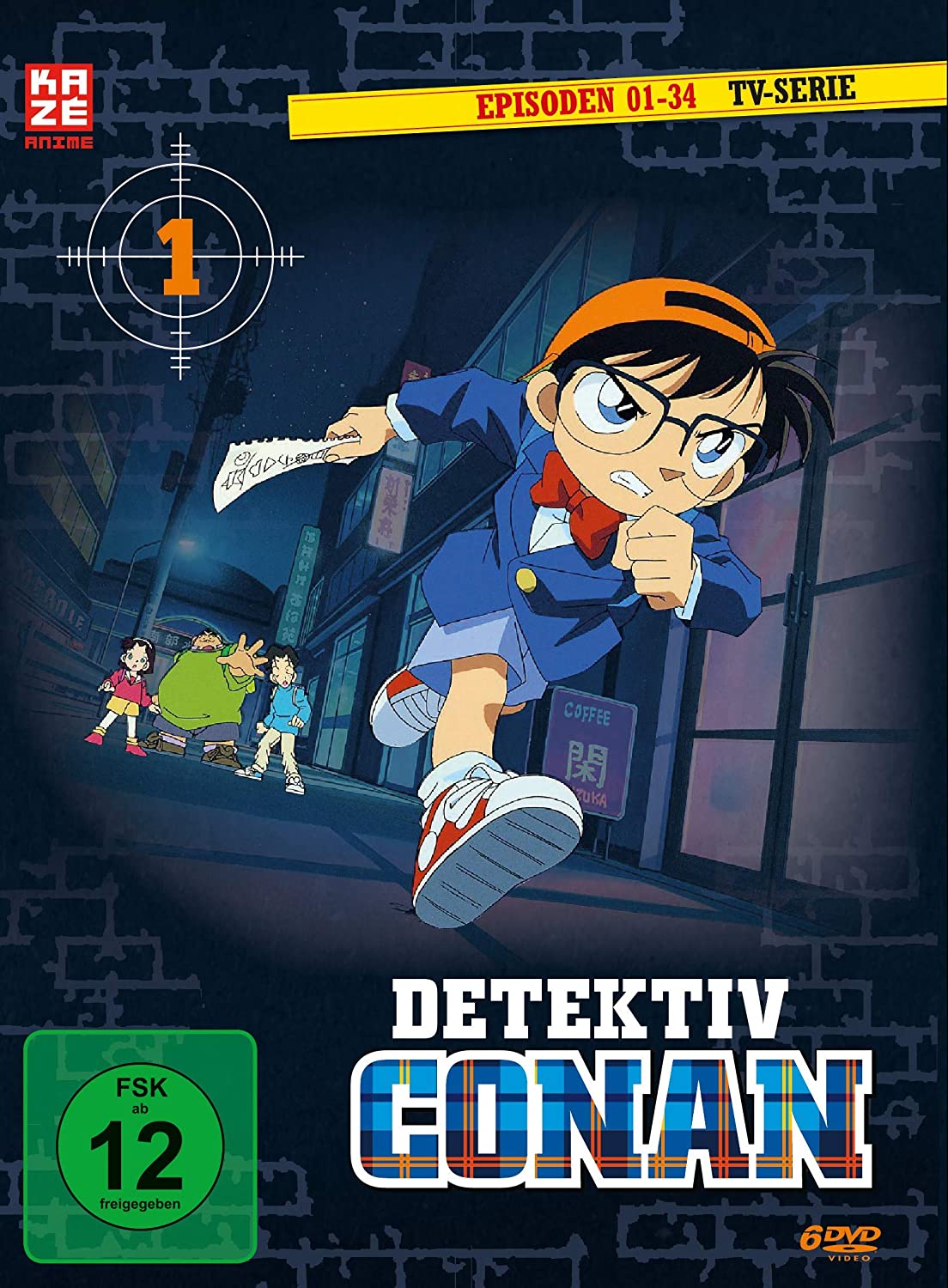 Detektiv Conan: Die TV-Serie - Volume 01 Box [6 DVDs]