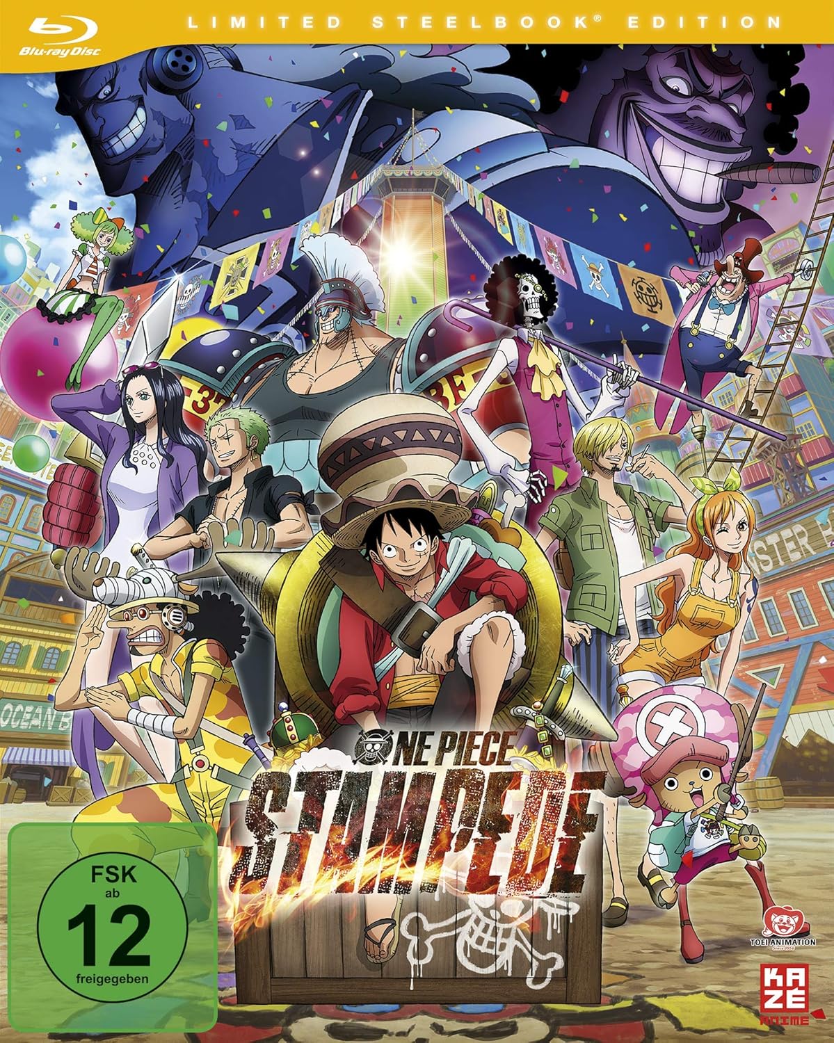 One Piece - The Movie 13: Stampede (Limited Steelbook Edition) [Blu-ray]