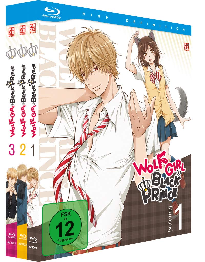 Wolf Girl & Black Prince - Gesamtausgabe (ohne Schuber) [3 Blu-rays]