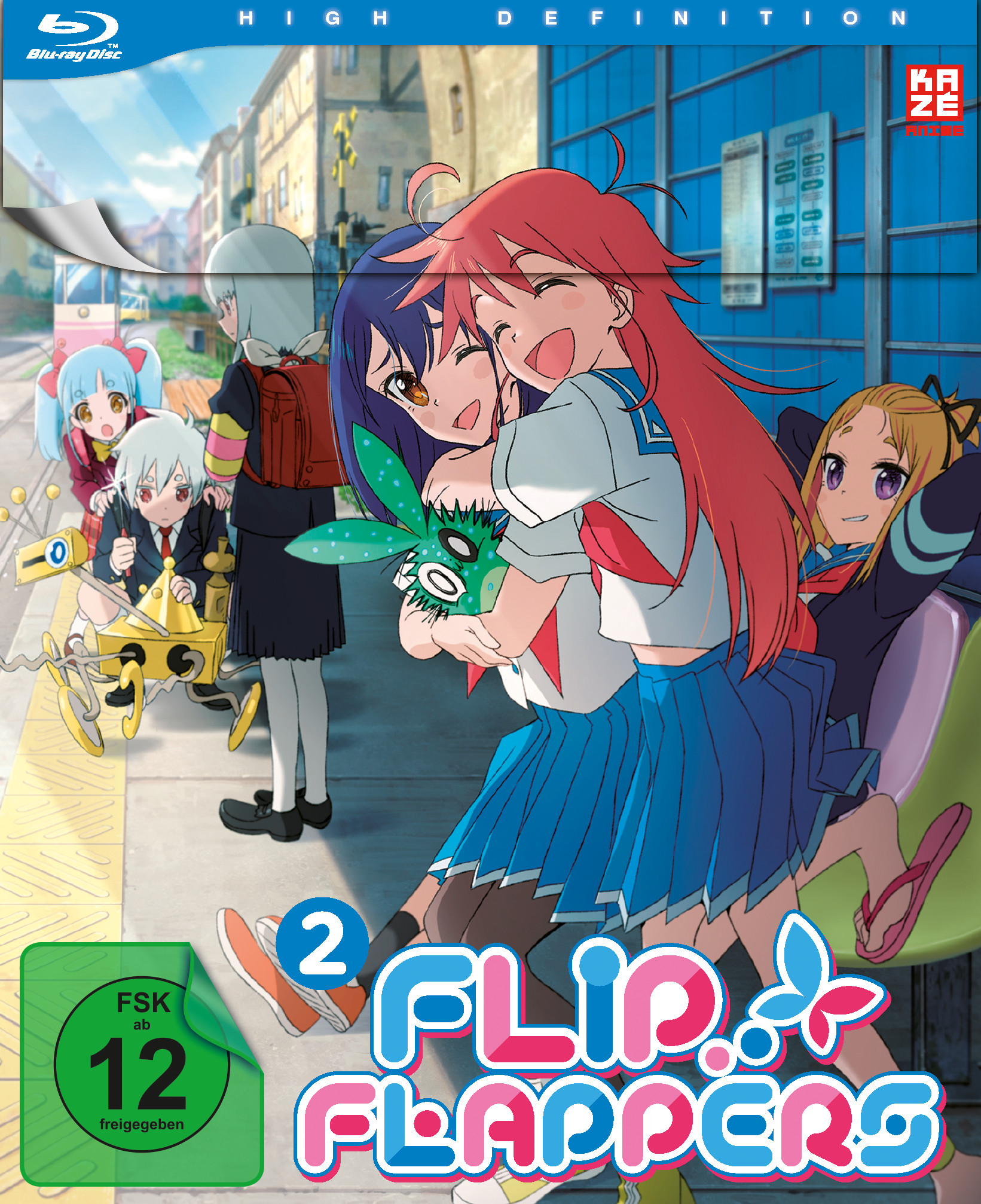 Flip Flappers - Volume 02 [Blu-ray]