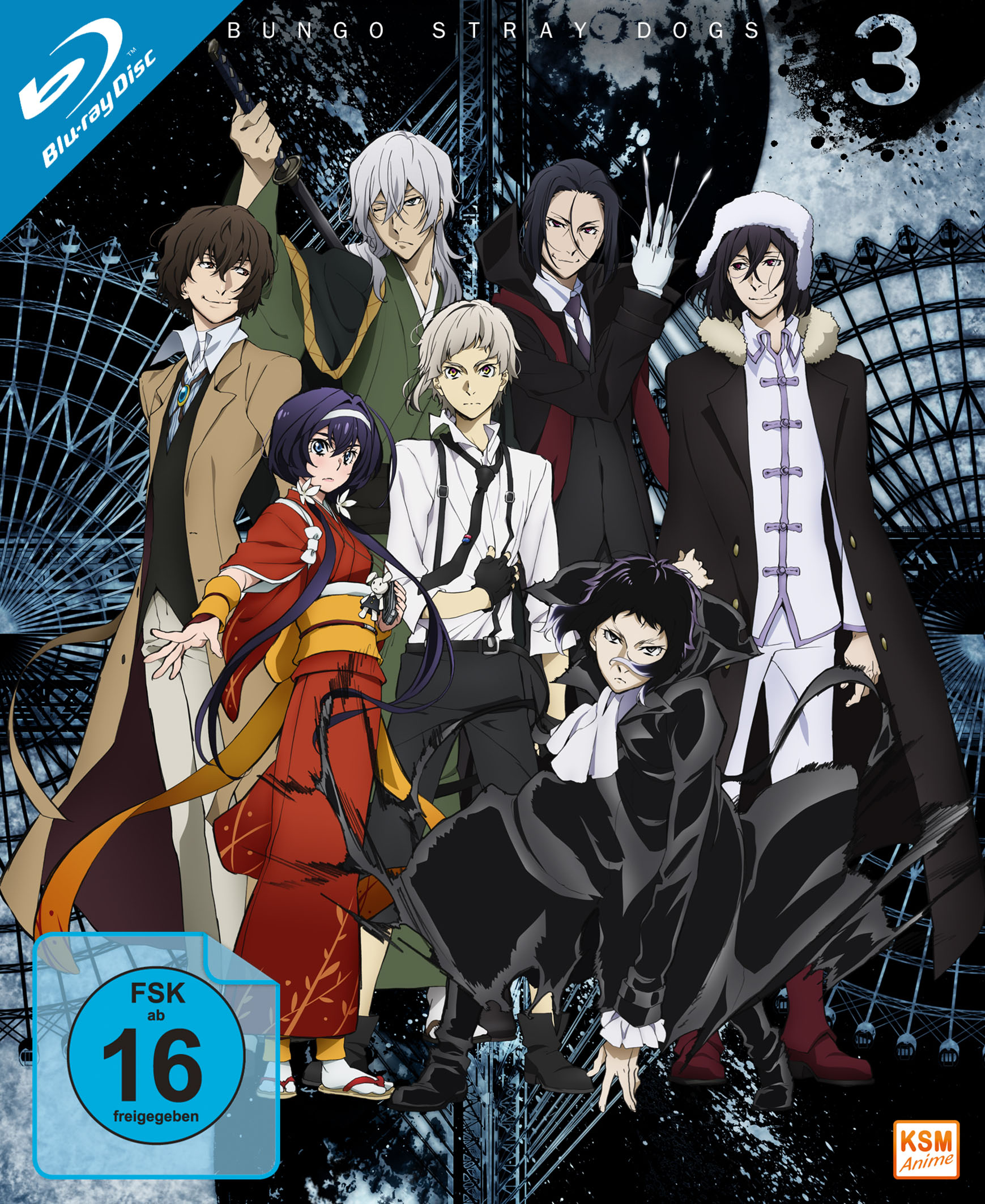 Bungo Stray Dogs - Staffel 3 Gesamtausgabe Box [3 Blu-rays]