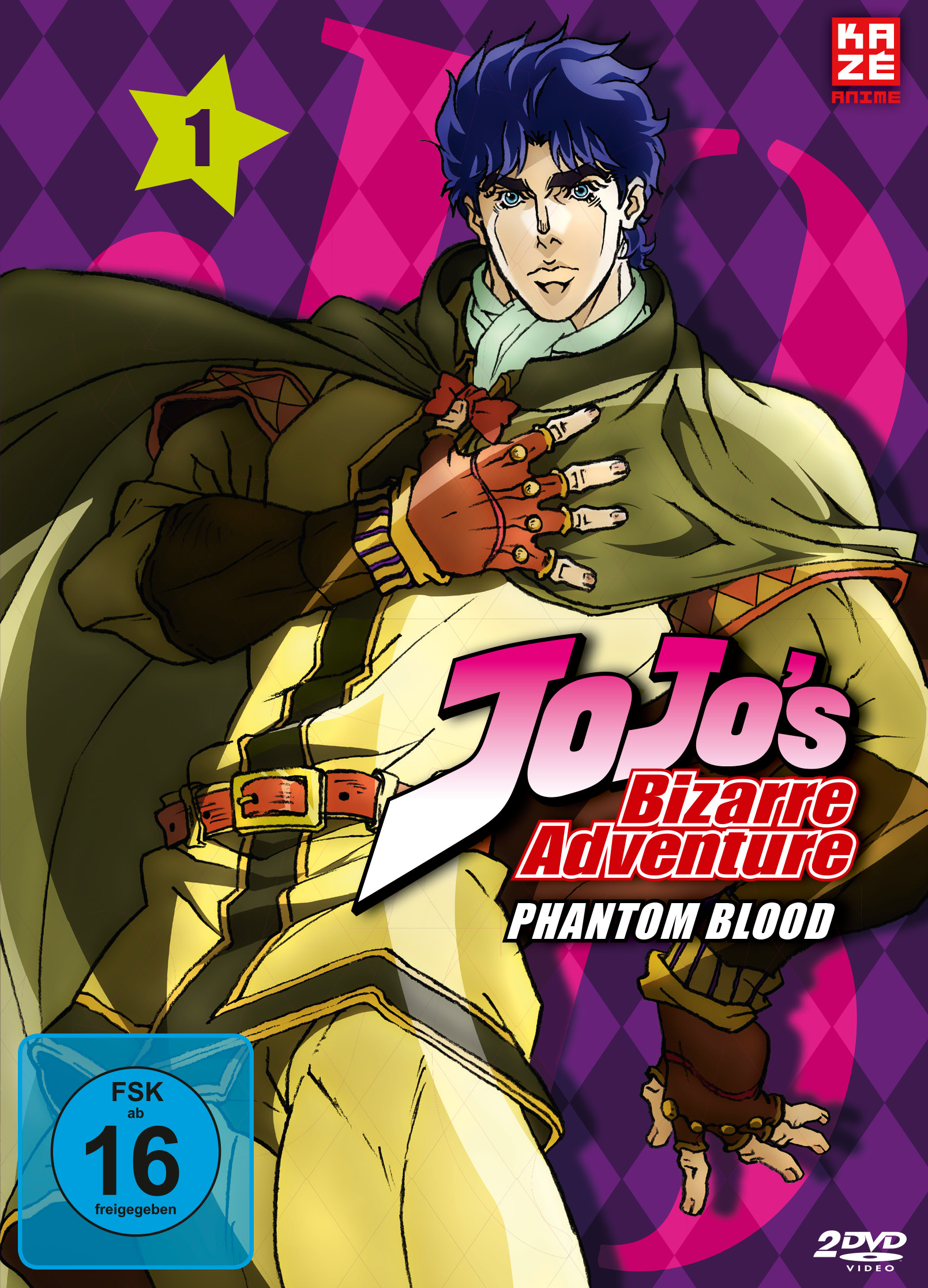 Jojo's Bizarre Adventure: 1. Staffel - Volume 01 [DVD]