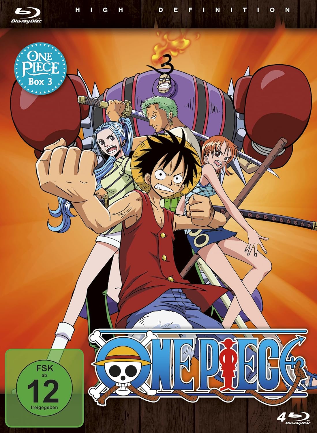 One Piece: Die TV Serie - Volume 03 Box [4 Blu-rays]