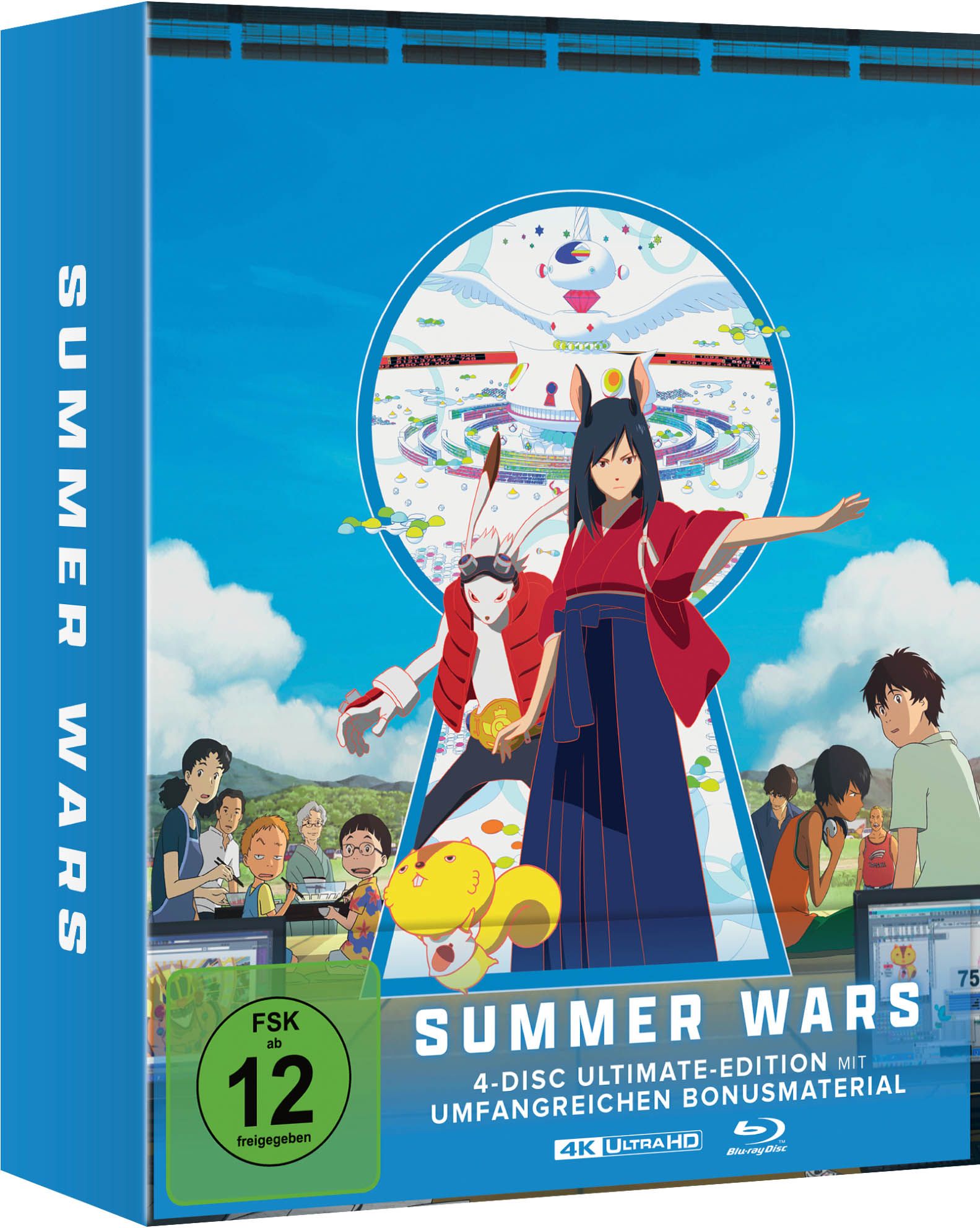 Summer Wars - Ultimate Edition [4K Ultra-HD + 2 Blu-rays + CD]
