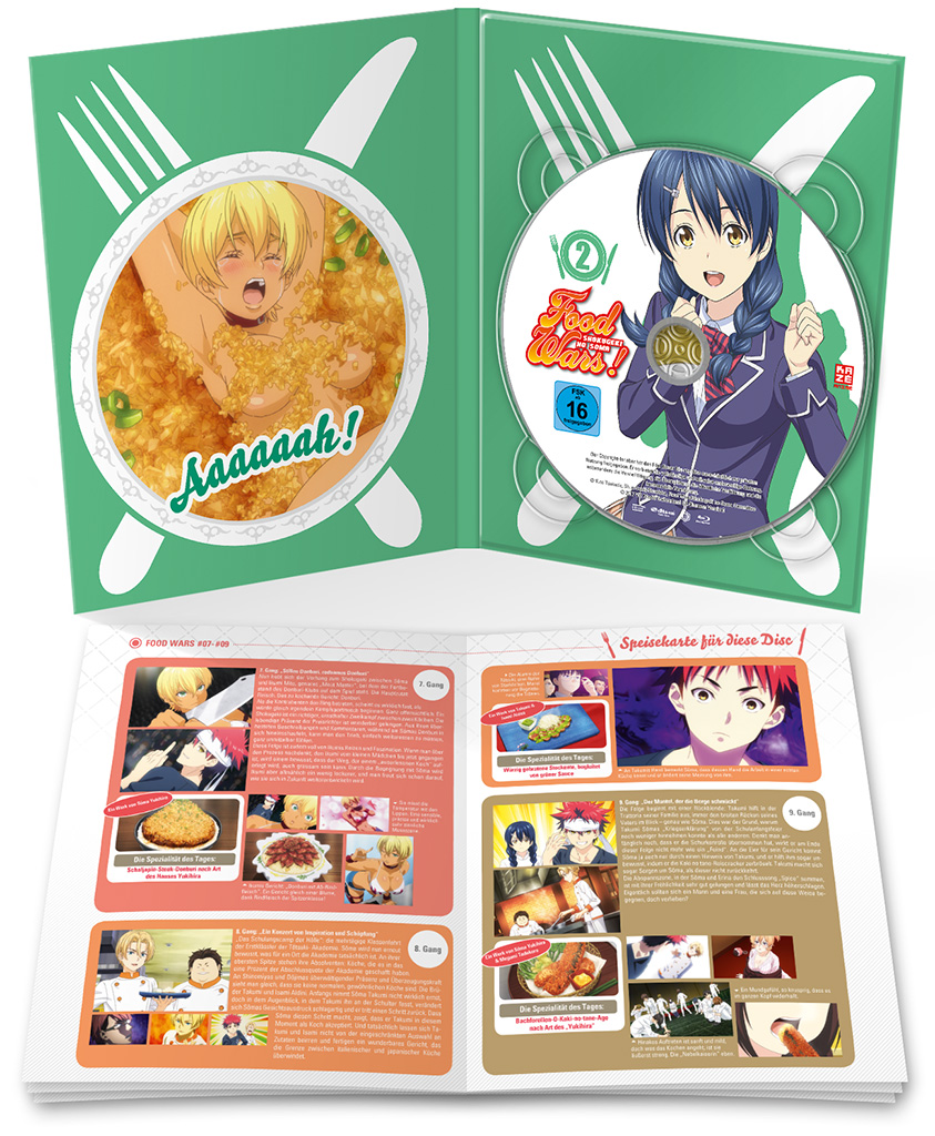 Food Wars! Shokugeki no Soma - Volume 02 [Blu-ray]