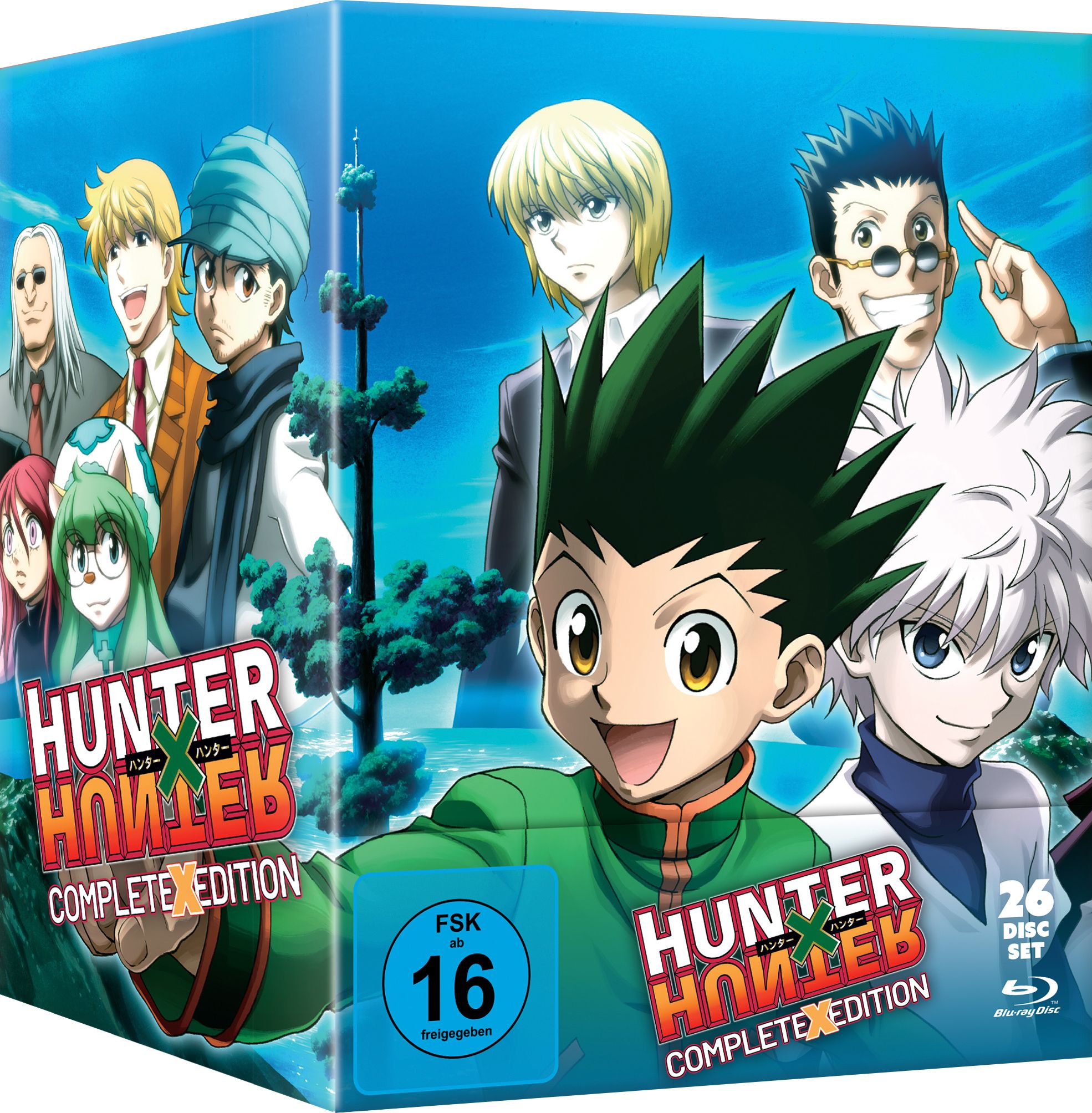 HUNTER x HUNTER - COMPLETE x EDITION Box [26 Blu-rays]
