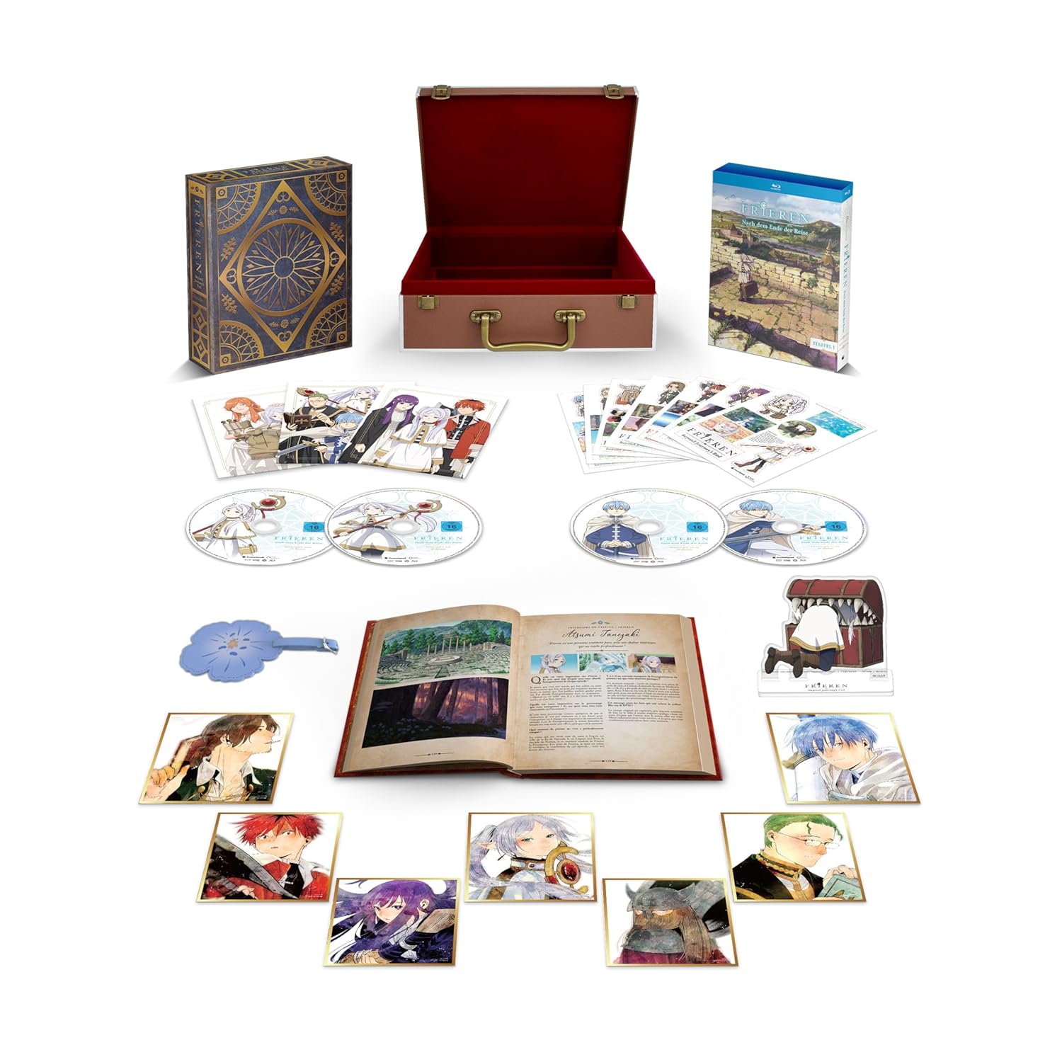 Frieren: Nach dem Ende der Reise - Gesamtausgabe (Collector's Edition) [4 Blu-rays]