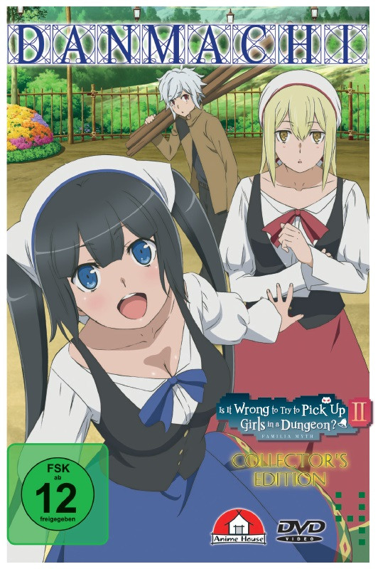 DanMachi: Is It Wrong to Try to Pick Up Girls in a Dungeon? II - Volume 04 (CE) [DVD]