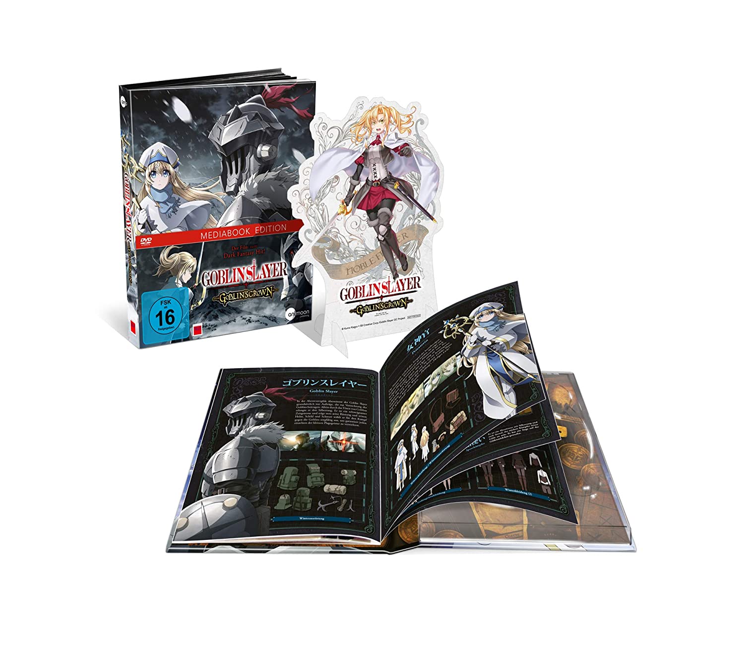 Goblin Slayer - The Movie: Goblin's Crown (Limited Mediabook Edition) [DVD]