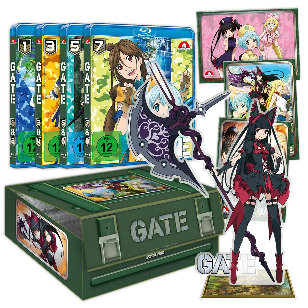 GATE - Rorys Treasure Box (Limited Edition) [8 Blu-rays]