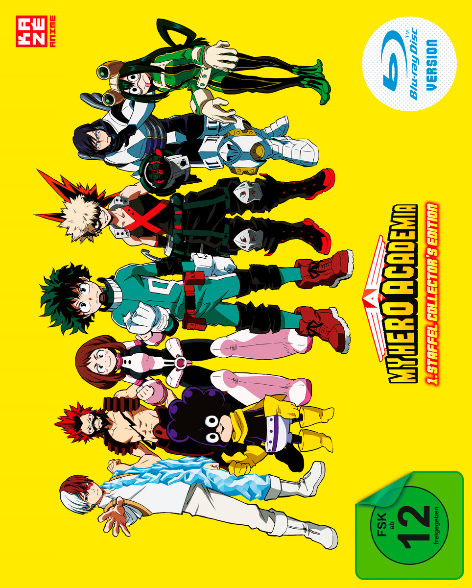My Hero Academia: Staffel 1 - Gesamtausgabe Box (Collector's Edition) [3 Blu-rays]