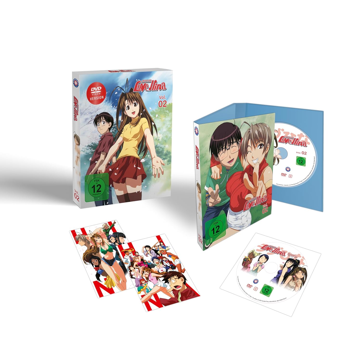Love Hina: Gesamtausgabe - Volume 02 [3 DVDs]