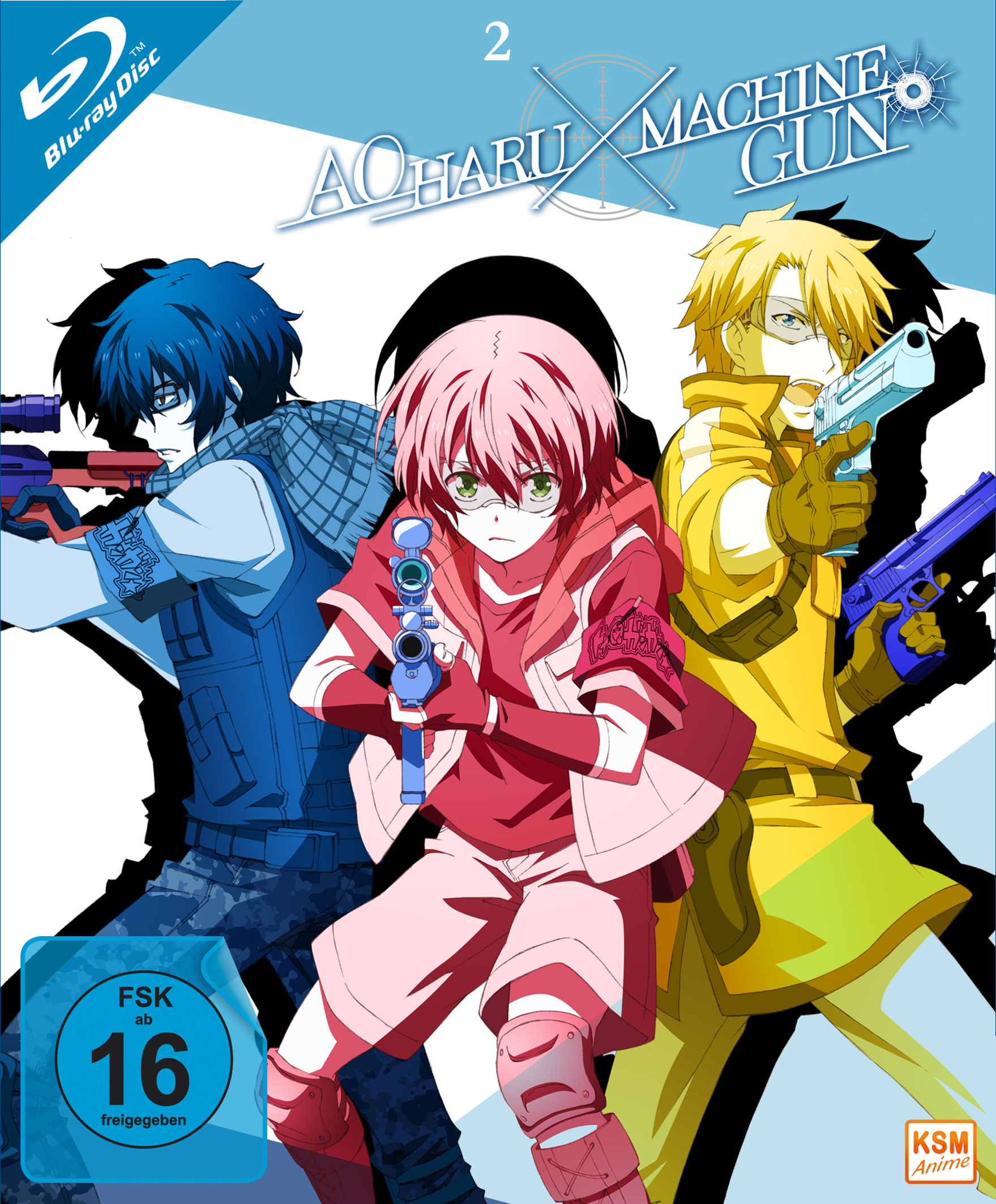Aoharu x Machinegun - Volume 02 [Blu-ray]
