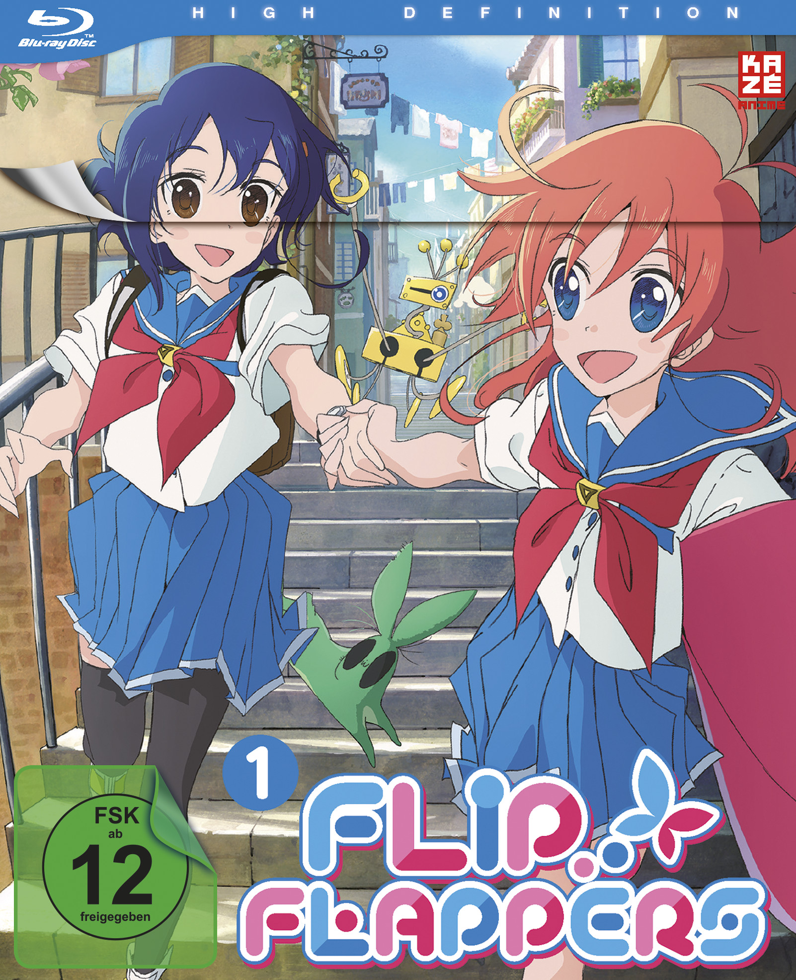 Flip Flappers - Volume 01 [Blu-ray]