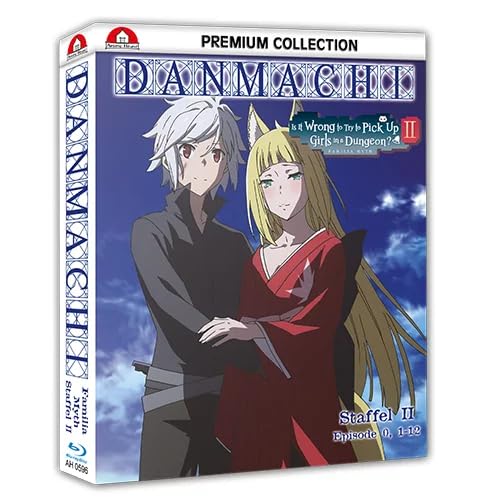 DanMachi: Is It Wrong to Try to Pick Up Girls in a Dungeon? - Staffel 2 Premium Gesamtausgabe [4 Blu-rays]