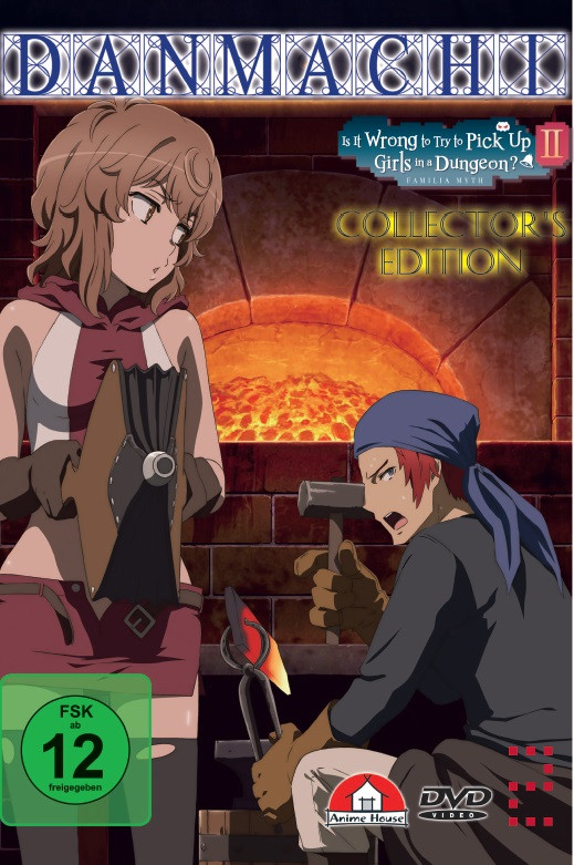 DanMachi: Is It Wrong to Try to Pick Up Girls in a Dungeon? II - Volume 02 (Limited) [DVD]
