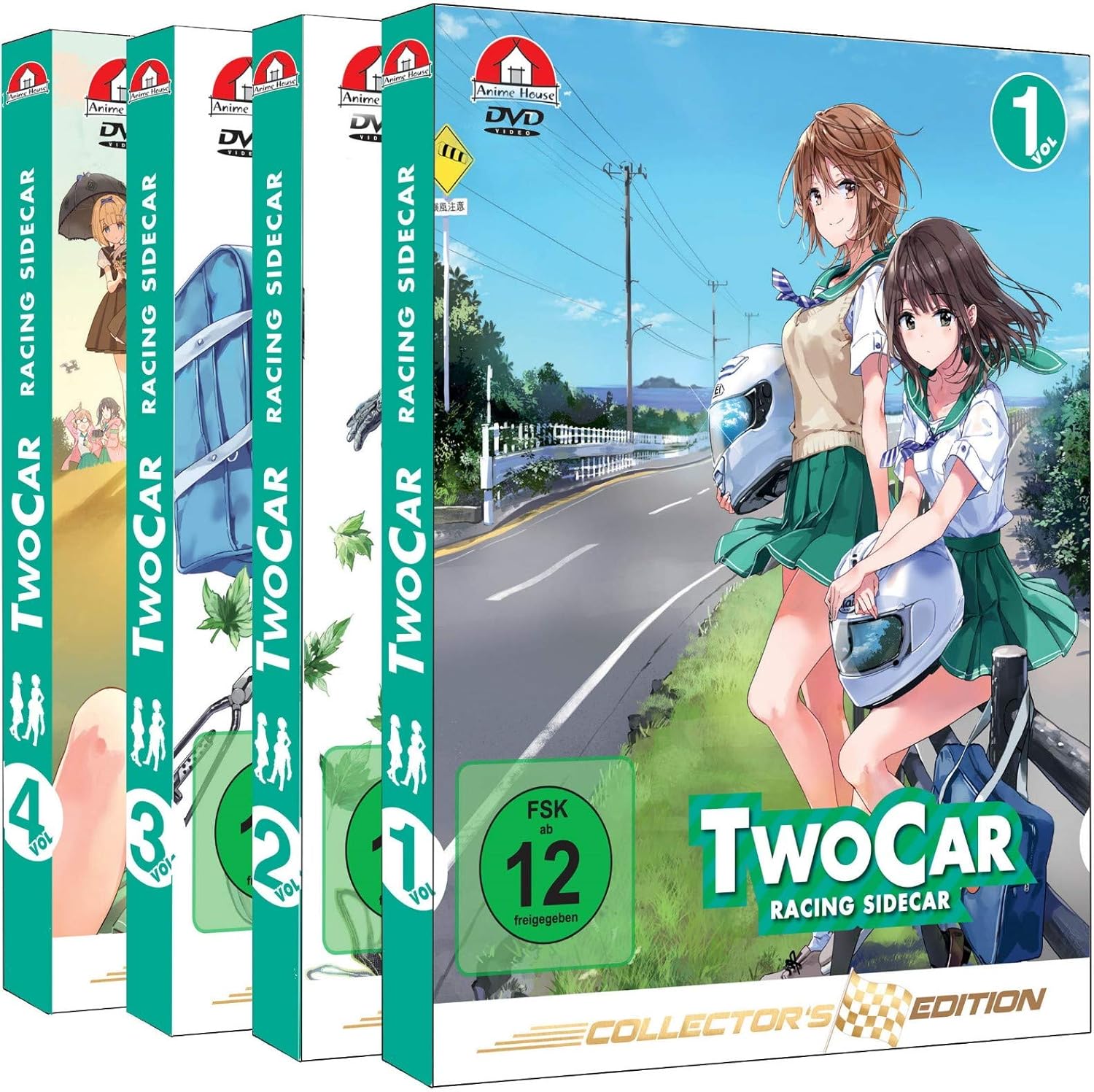 Two Car: Racing Sidecar - Gesamtausgabe (Collector's Edition) [4 DVDs]