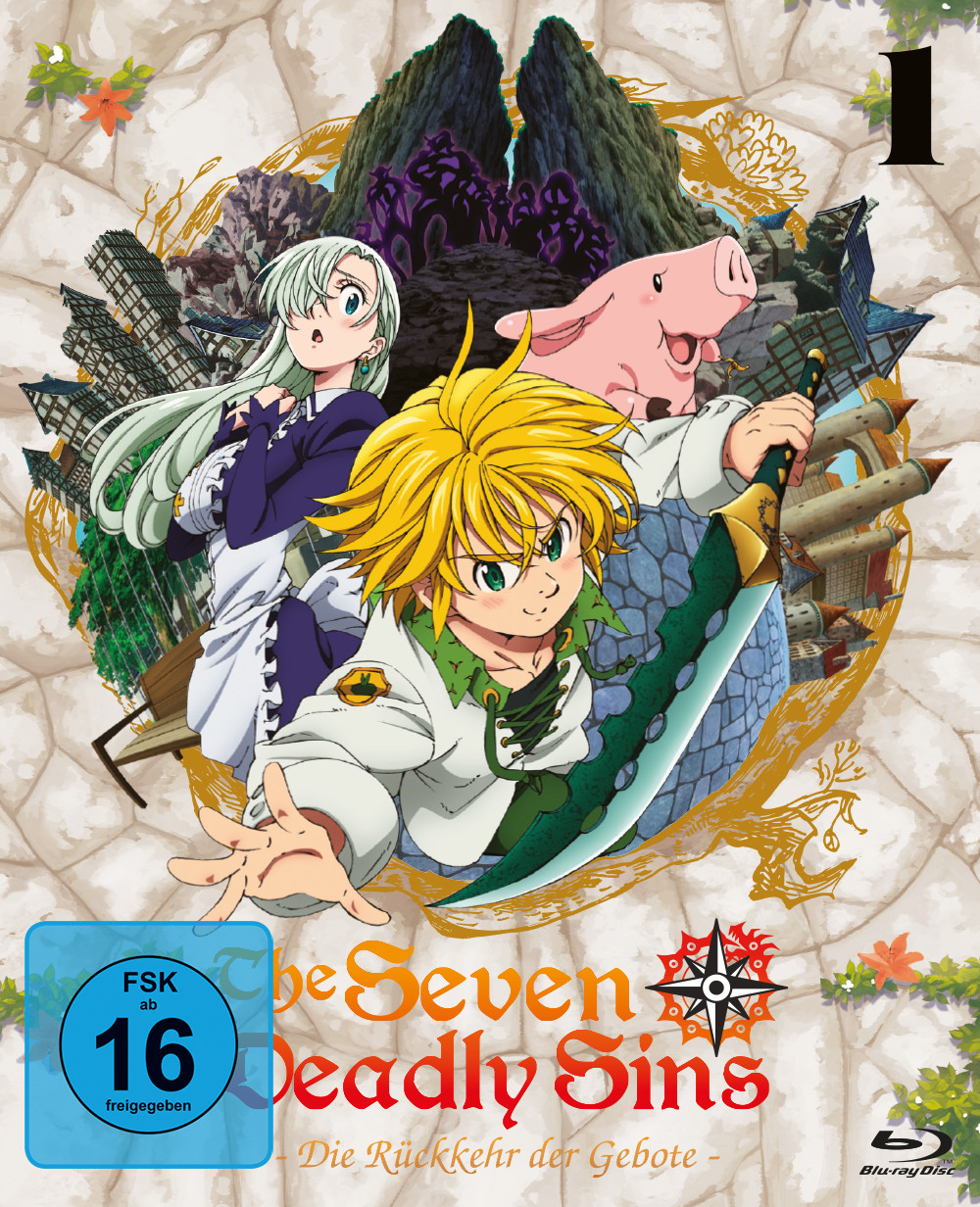 The Seven Deadly Sins: Die Rückkehr der Gebote (Staffel 2) - Volume 01 [Blu-ray]