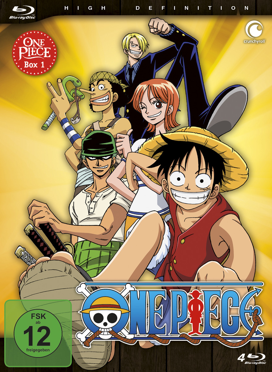 One Piece: Die TV Serie - Volume 01 Box [4 Blu-rays]