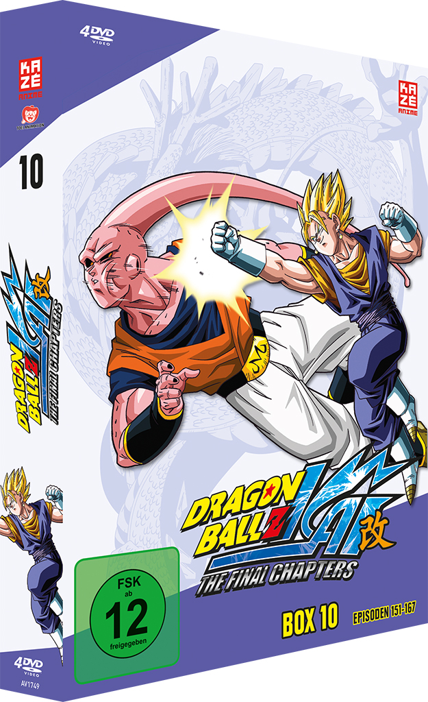 Dragonball Z Kai - Volume 10 Box [4 DVDs]
