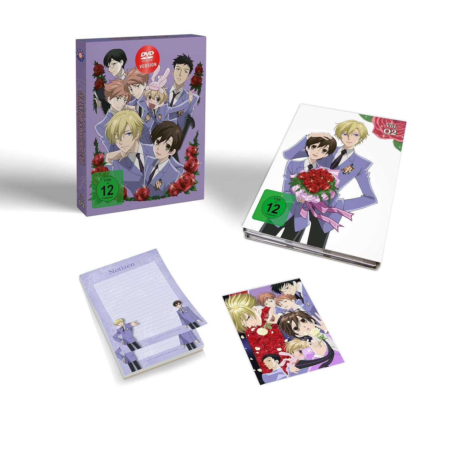 Ouran High School Host Club: Gesamtausgabe - Volume 02 [2 DVDs]