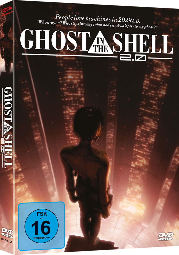 Ghost in the Shell 2.0 (Mediabook) [DVD]