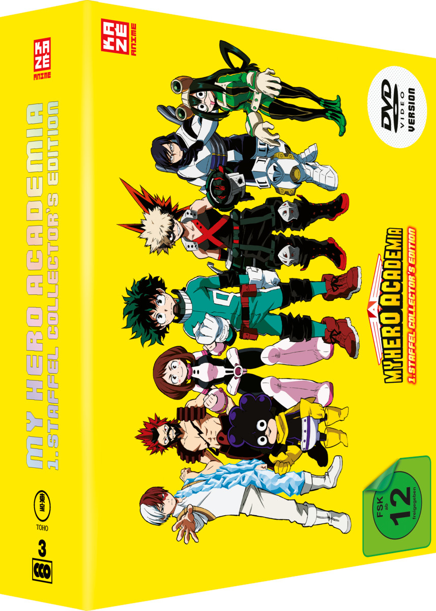My Hero Academia: Staffel 1 - Gesamtausgabe Box (Collector's Edition) [3 DVDs]