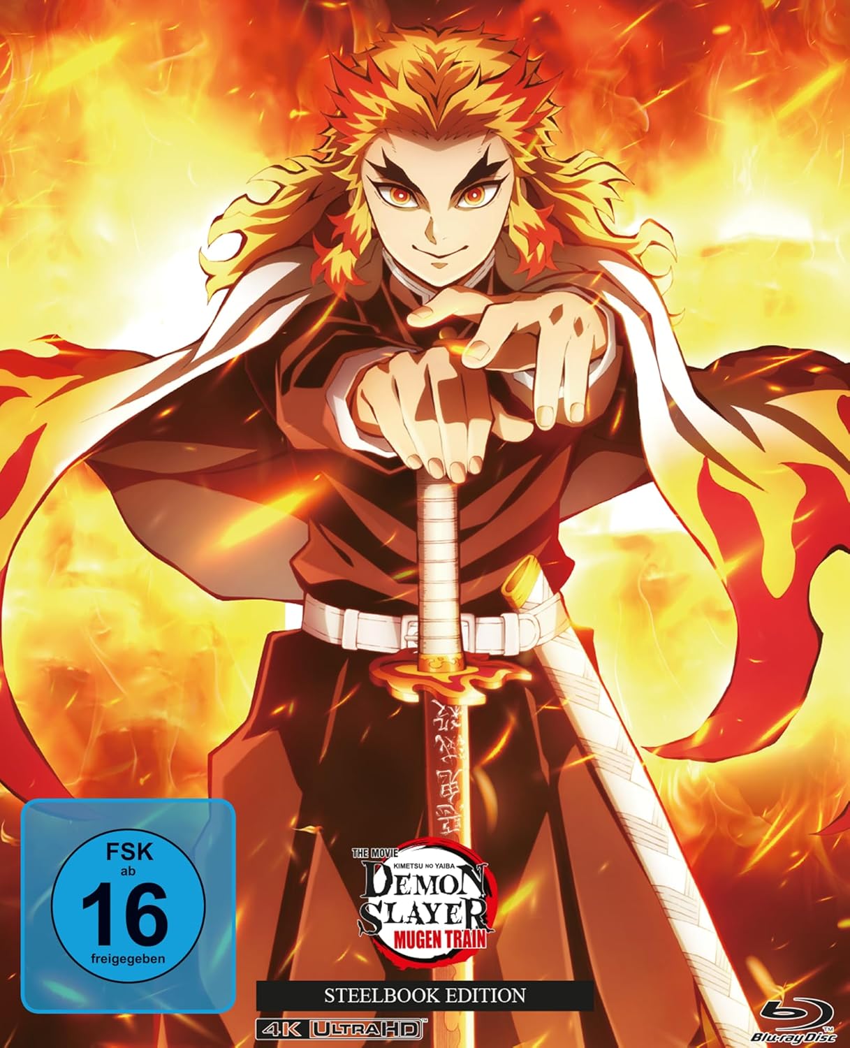 Demon Slayer -Kimetsu no Yaiba- The Movie: Mugen Train (Limited Steelbook Edition) [4K UHD Blu-ray]