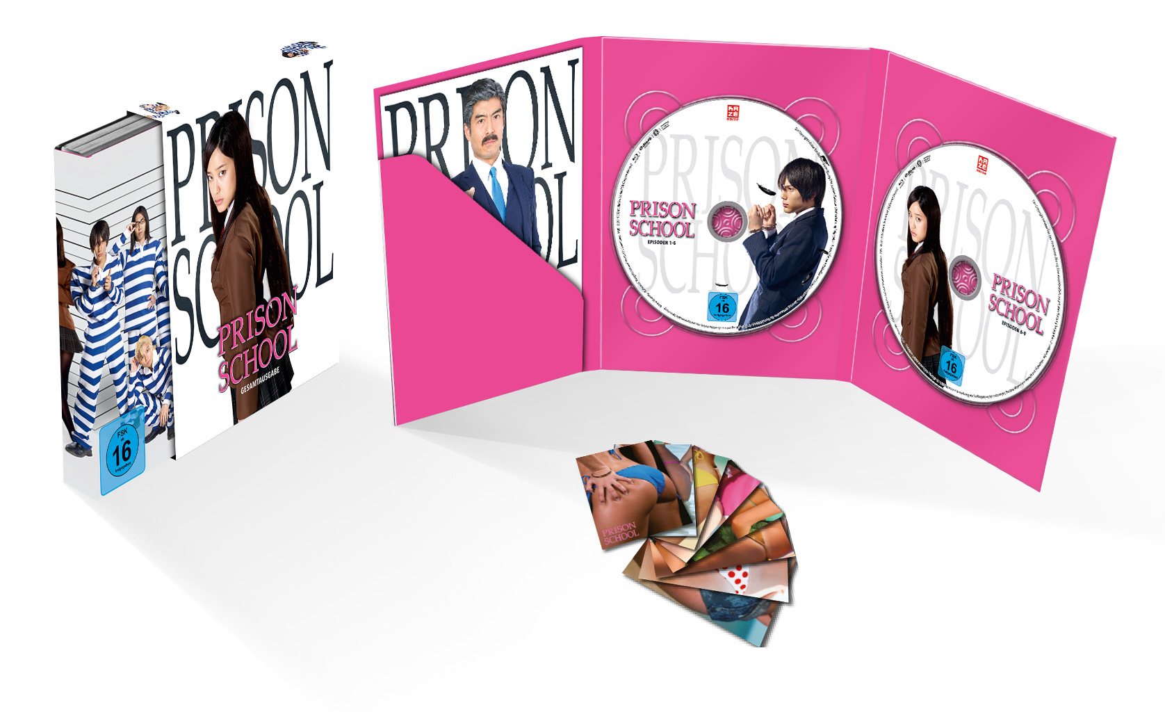 Prison School - Live Action Gesamtausgabe Box (Limited Edition) [2 Blu-rays]