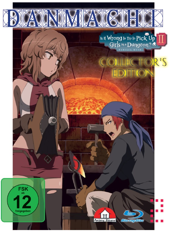 DanMachi: Is It Wrong to Try to Pick Up Girls in a Dungeon? II - Volume 02 (CE) [Blu-ray]