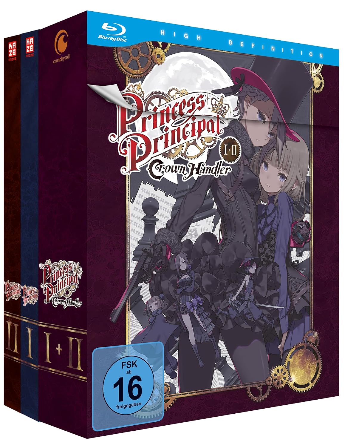 Princess Principal: Staffel 1 & OVAs - Gesamtausgabe (ohne Schuber) [3 Blu-rays]