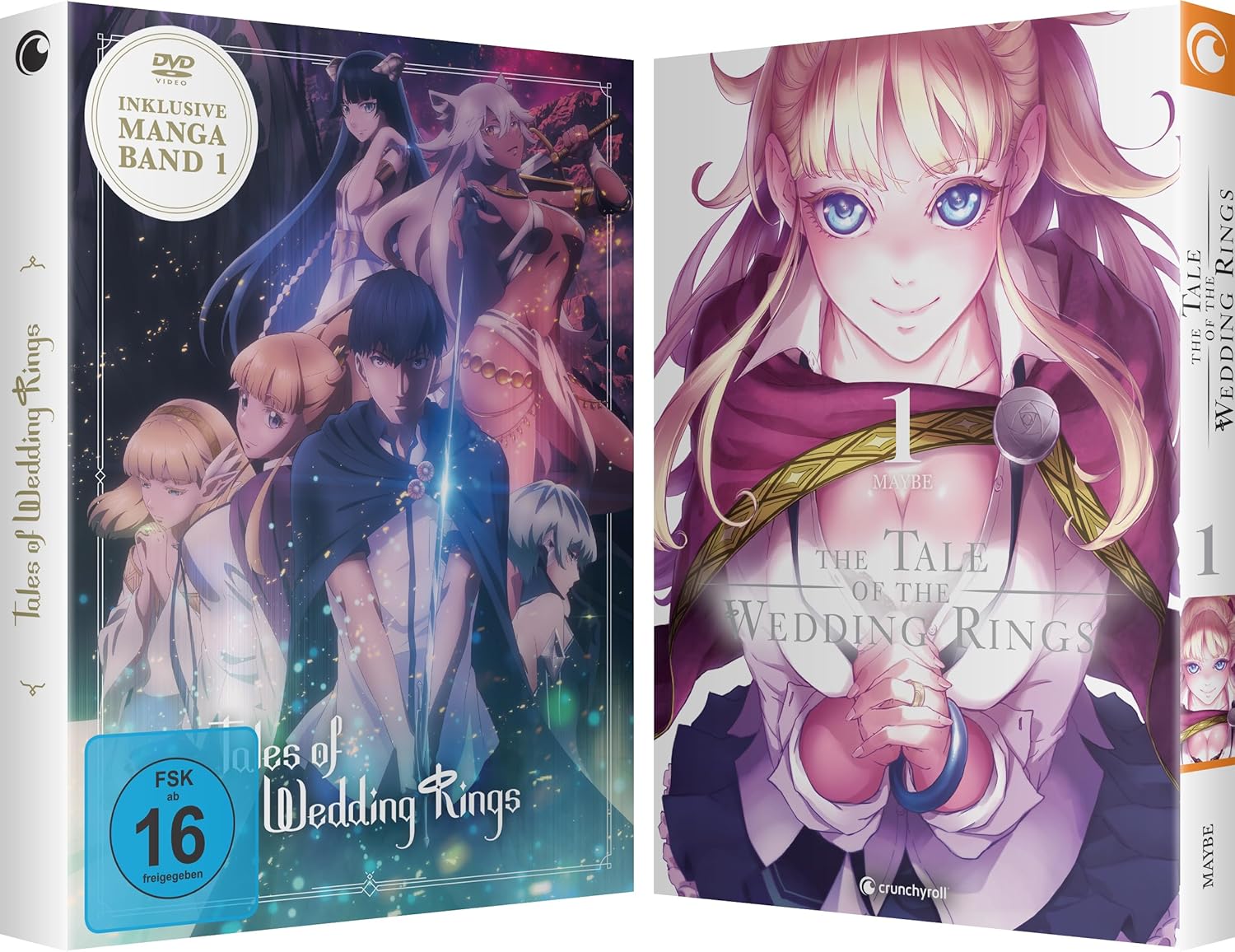 Tales of Wedding Rings: Staffel 1 - Gesamtausgabe & Manga (Limited Edition) [2 DVDs]
