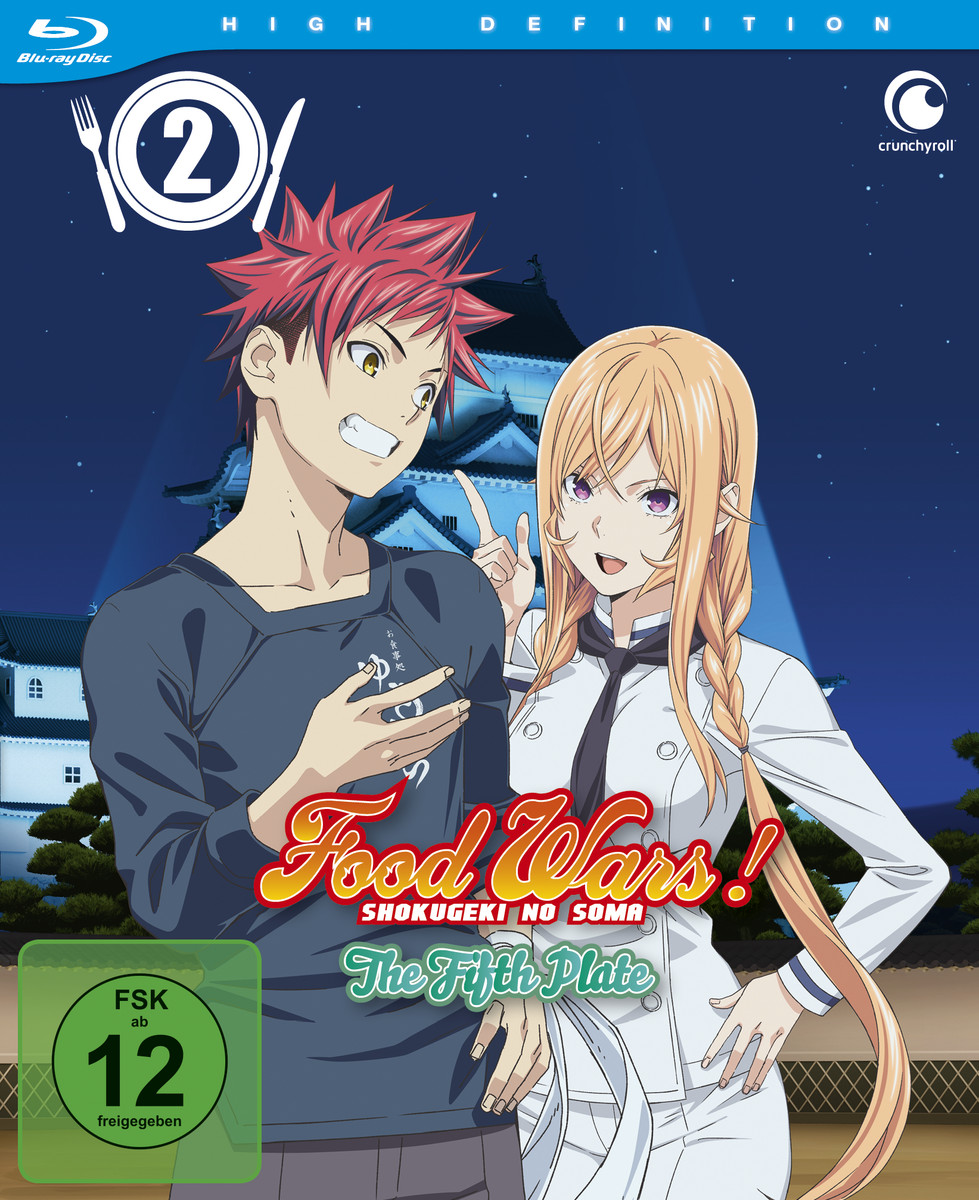 Food Wars! The Fifth Plate (5. Staffel) - Volume 02 [Blu-ray]