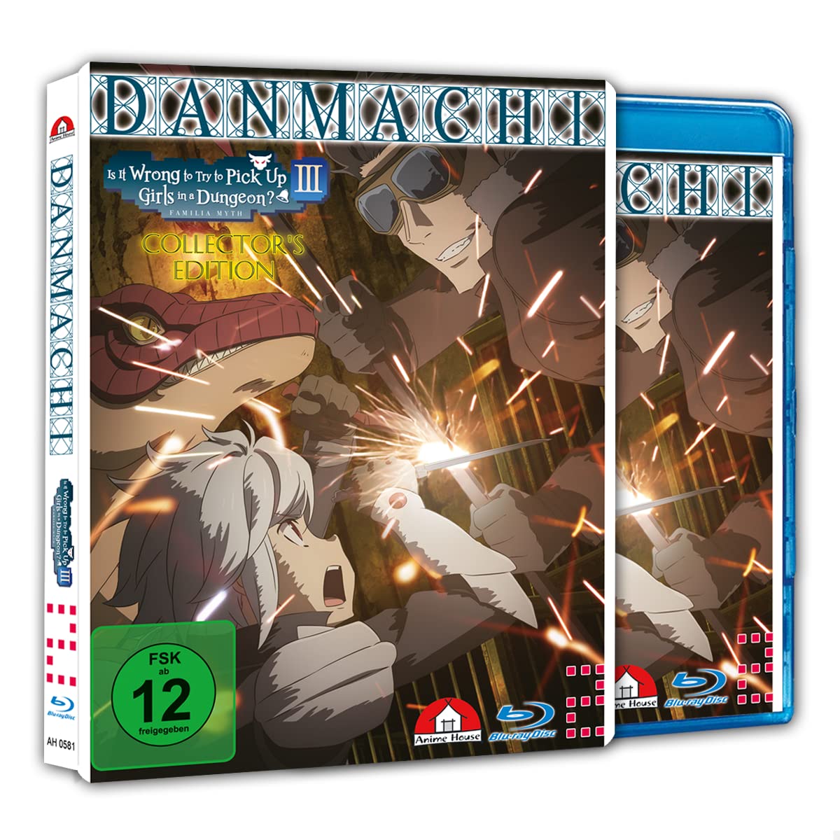 DanMachi: Is It Wrong to Try to Pick Up Girls in a Dungeon?: Staffel 3 - Volume 02 (Limited Collector's Edition) [Blu-ray]