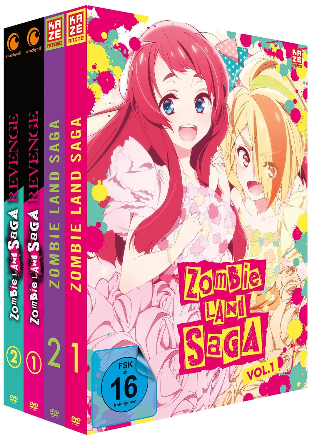 Zombie Land Saga - Staffel 1 & 2 Gesamtausgabe (Bundle) [4 DVDs]
