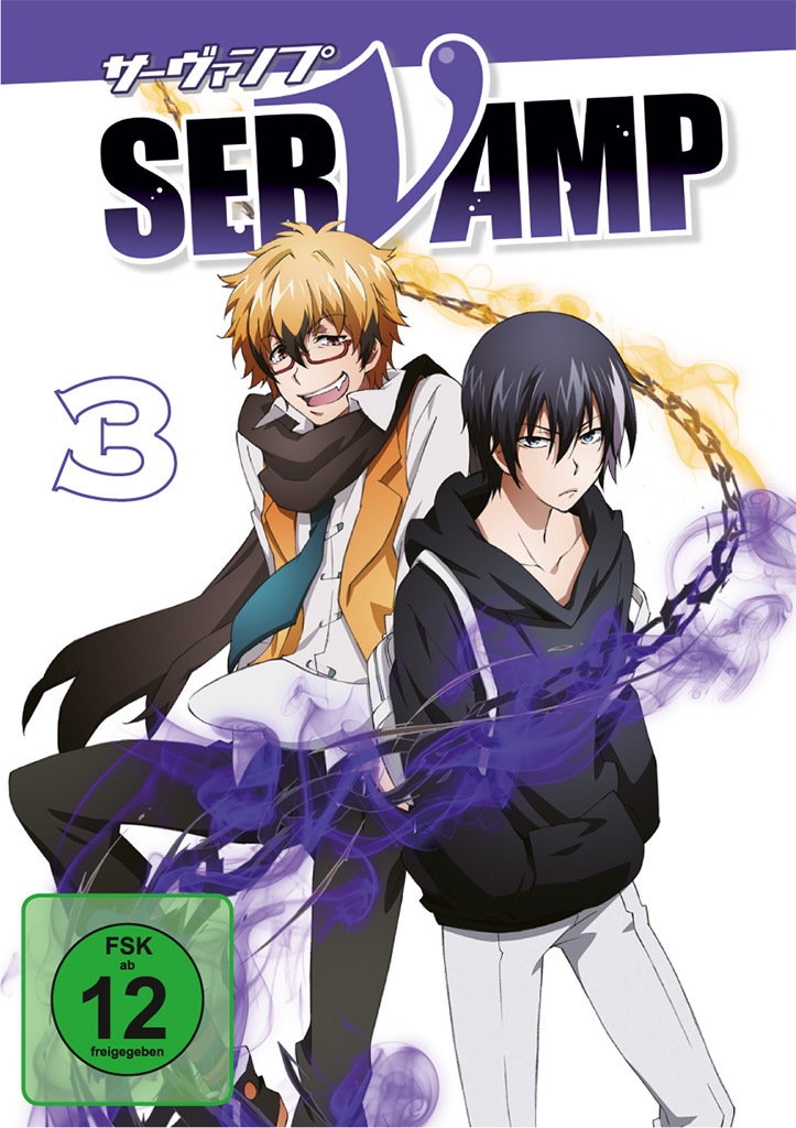Servamp - Volume 03 [DVD]