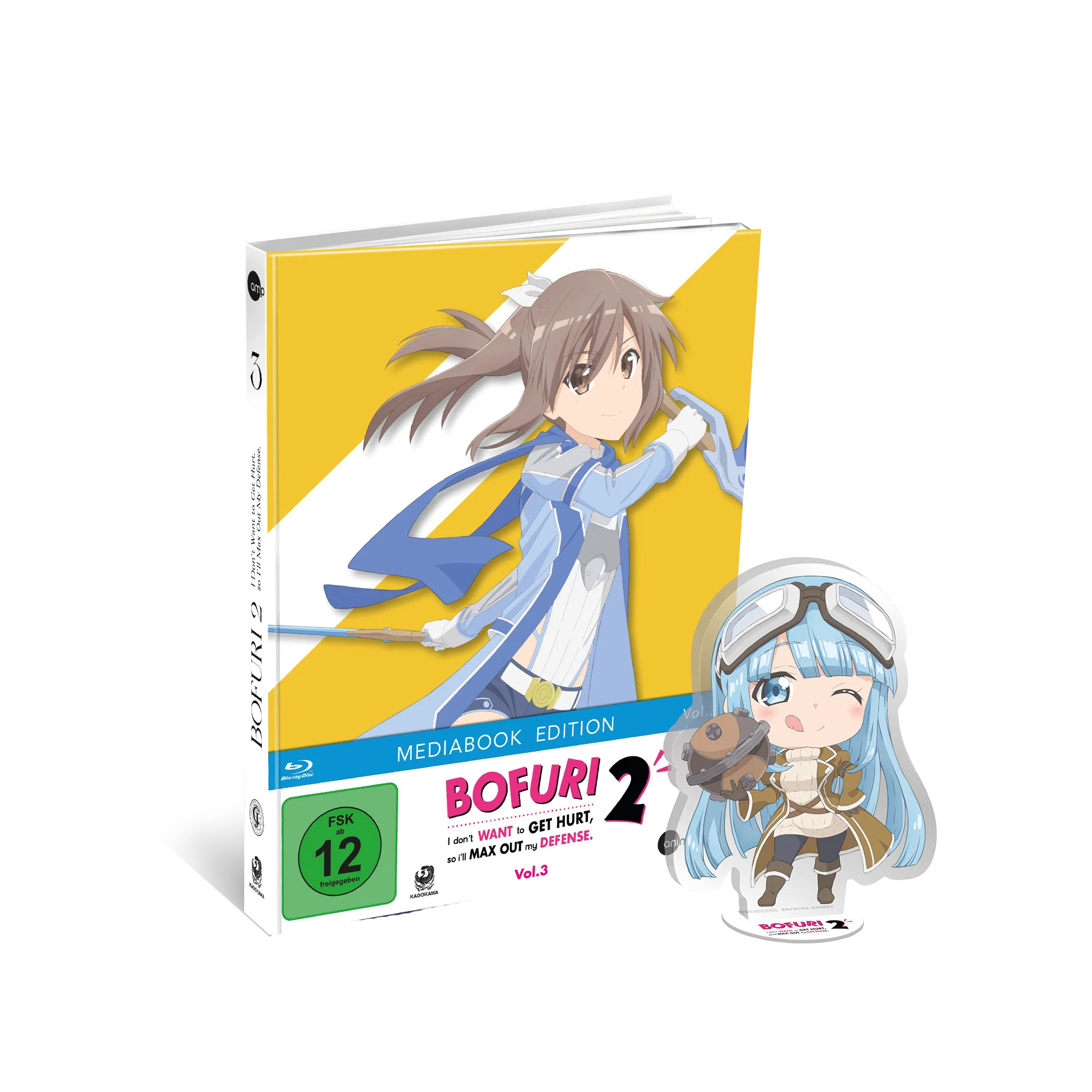 Bofuri: I Don't Want to Get Hurt: Staffel 2 - Volume 03 (Limited Mediabook Edition) [Blu-ray]
