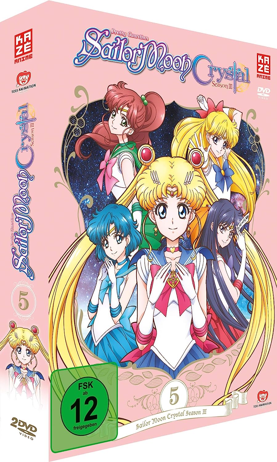 Sailor Moon Crystal - Volume 05 (Staffel 3) [2 DVDs]