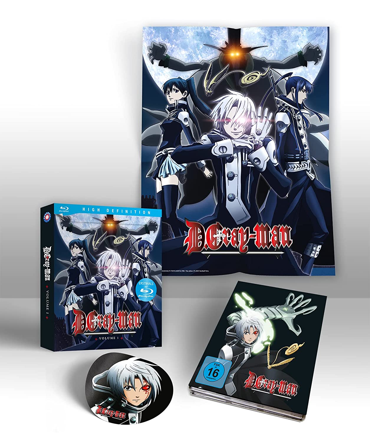 D.Gray-Man - Volume 01 [3 Blu-rays]
