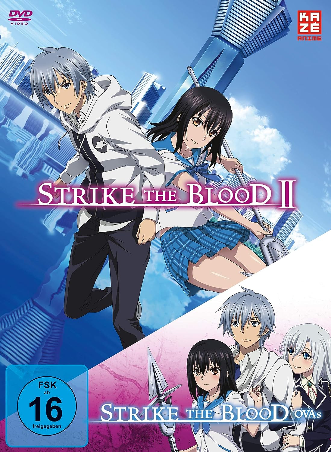 Strike the Blood Second / Strike the Blood OVAs - Gesamtausgabe [3 DVDs]