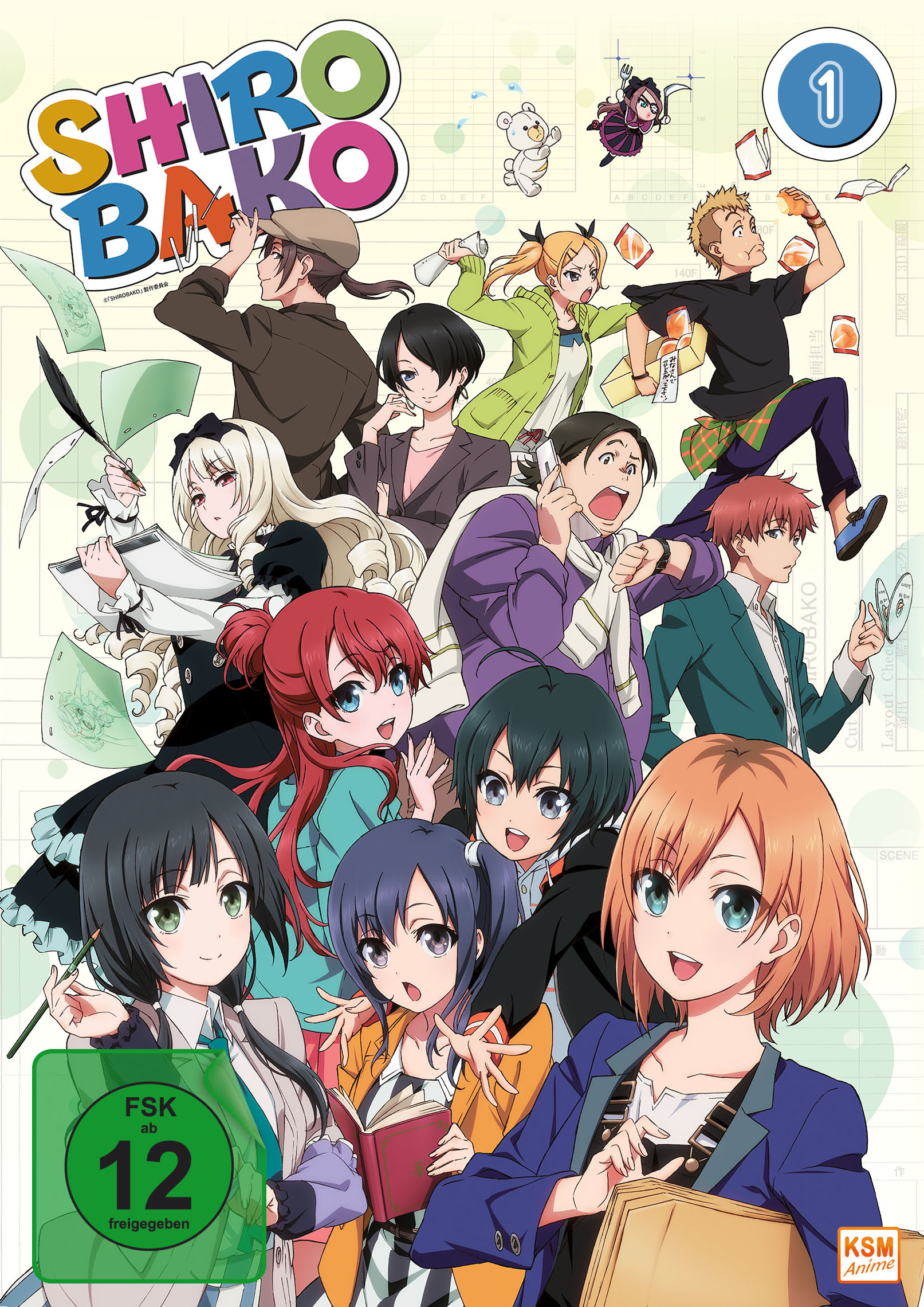 Shirobako: Staffel 1 - Gesamtausgabe [3 DVDs]