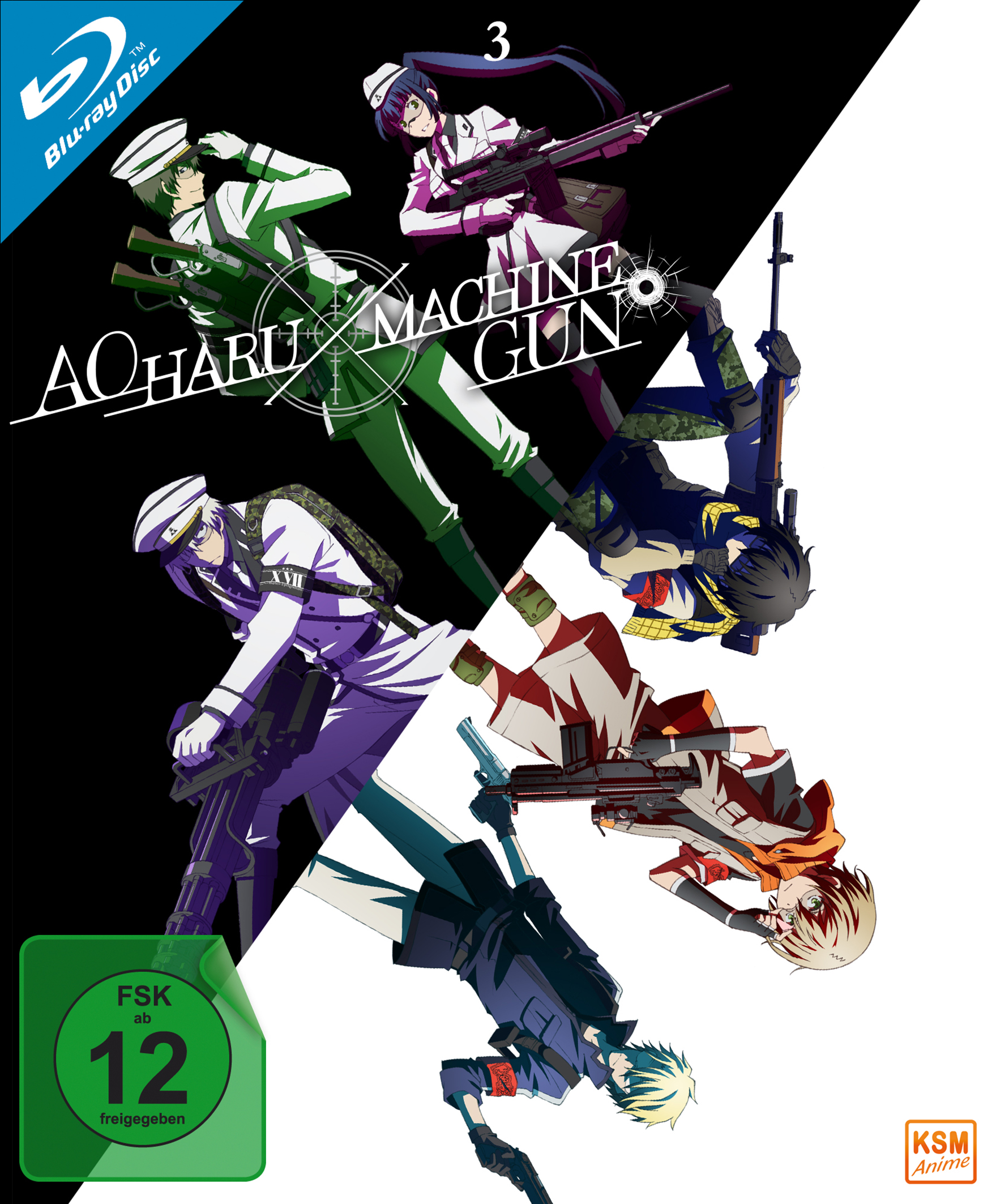 Aoharu x Machinegun - Volume 03 [Blu-ray]