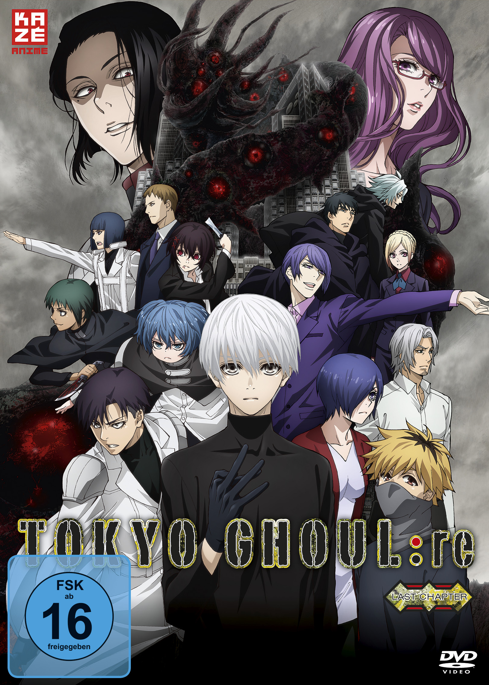 Tokyo Ghoul:re (3. Staffel) - Volume 05 & Sammelschuber (Limited Edition) [DVD]