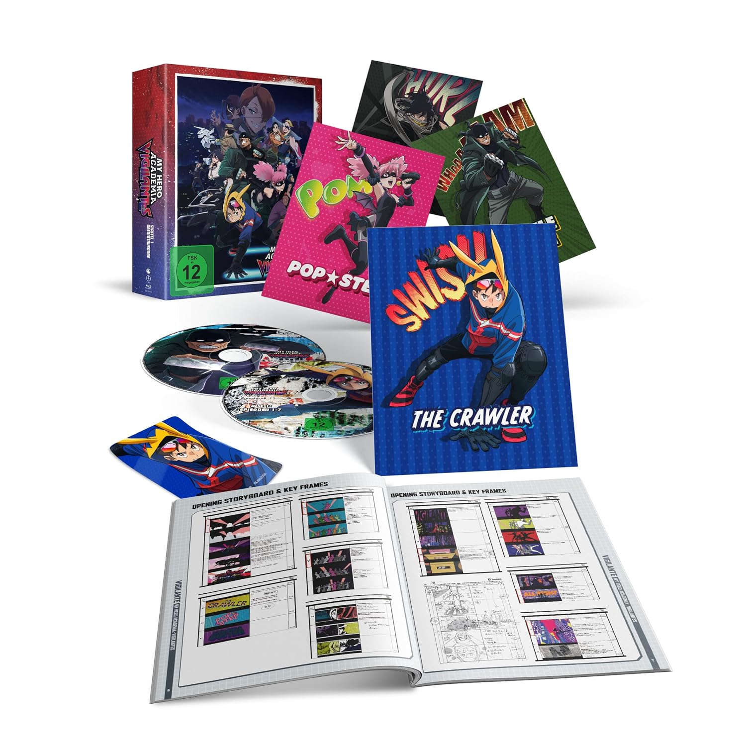 My Hero Academia: Vigilantes - Staffel 1 Gesamtausgabe & Schuber [2 Blu-rays]