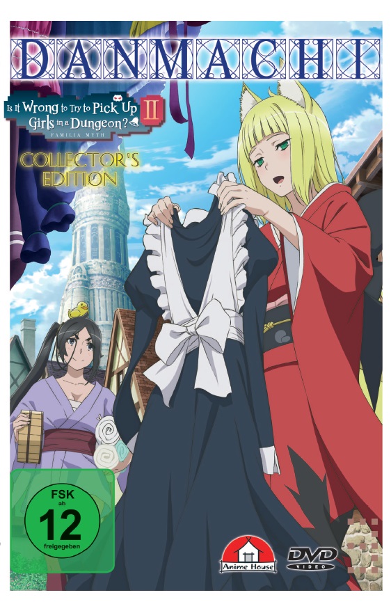DanMachi: Is It Wrong to Try to Pick Up Girls in a Dungeon? II - Volume 03 (CE) [DVD]