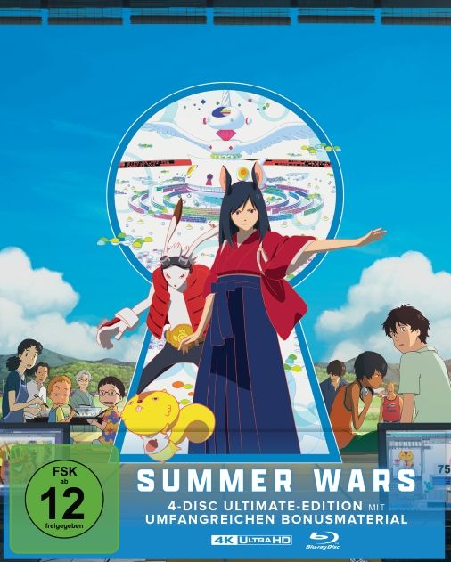 Summer Wars - Ultimate Edition [4K Ultra-HD + 2 Blu-rays + CD]