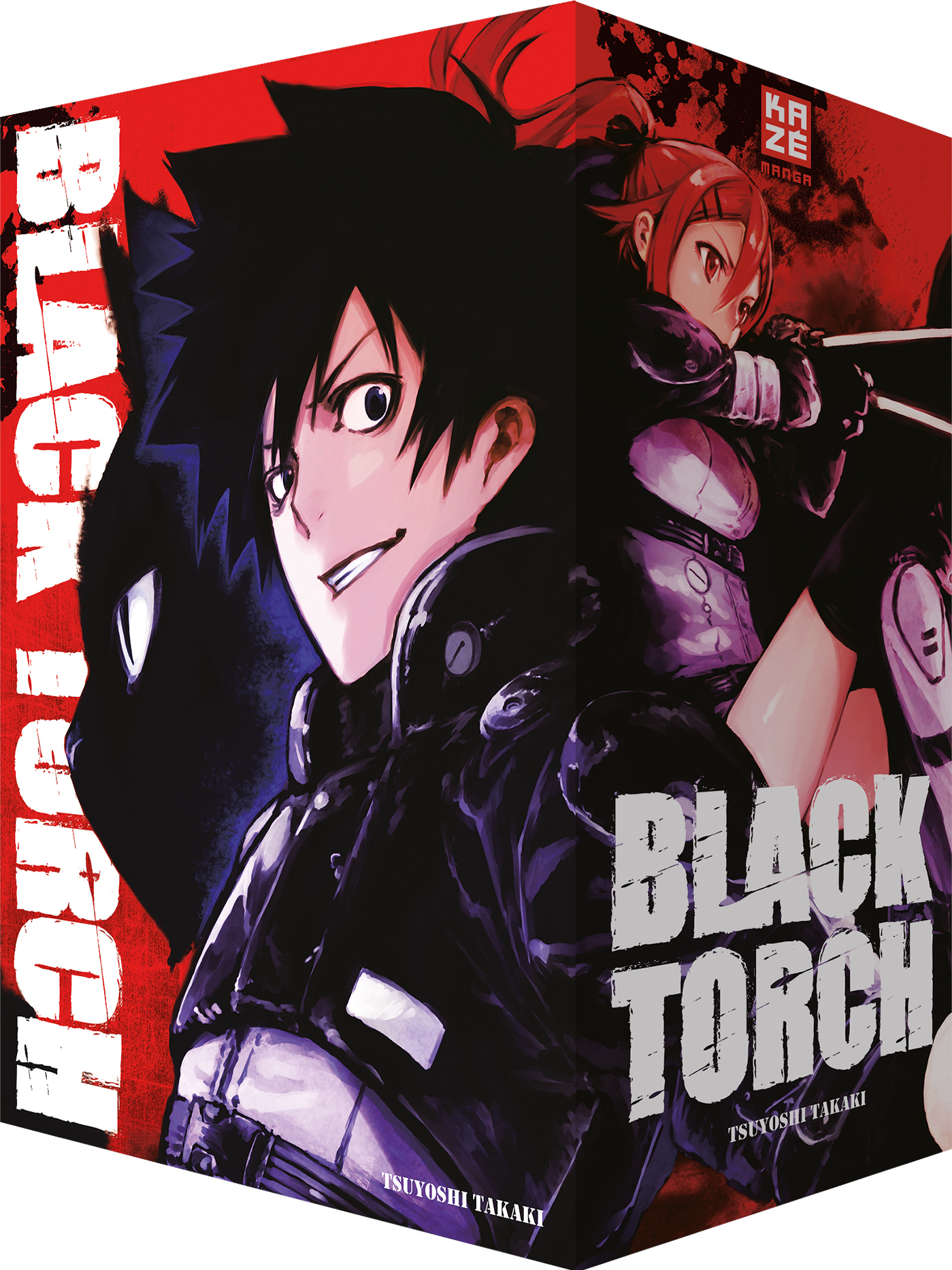 Black Torch - Band 01-05 im Schuber Manga