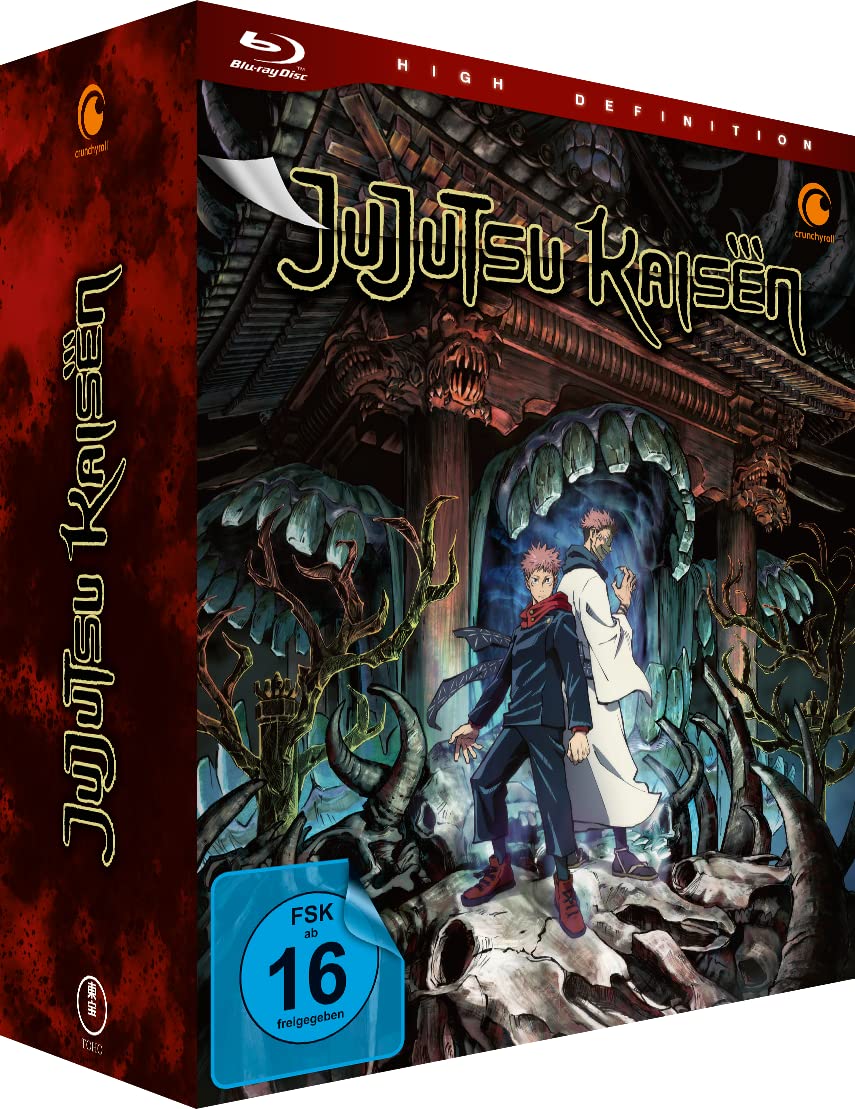 Jujutsu Kaisen: Staffel 1 - Gesamtausgabe & Schuber [4 Blu-rays]